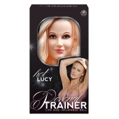 Надувная кукла с вибрацией и 2 любовными отверстиями Hot Lucy Lifesize Love Doll - NMC - в Нижнекамске купить с доставкой