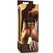 Коричневый мастубратор-вагина Nicole s Kitty - Blush Novelties - в Нижнекамске купить с доставкой