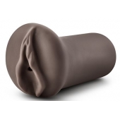Коричневый мастубратор-вагина Nicole s Kitty - Blush Novelties - в Нижнекамске купить с доставкой