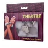 Наручники с белой меховой опушкой - ToyFa - купить с доставкой в Нижнекамске