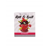 Стимулирующий презерватив-насадка Roll   Ball Raspberry - Sitabella - купить с доставкой в Нижнекамске