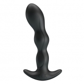 Черный анальный стимулятор простаты с вибрацией Special Anal Massager - 14,5 см. - Baile - в Нижнекамске купить с доставкой