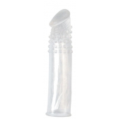 Насадка-удлинитель из прозрачного силикона LIDL EXTRA SILICONE PENIS EXTENSION - Seven Creations - в Нижнекамске купить с доставкой