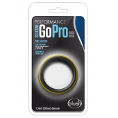 Черно-желтое силиконовое эрекционное кольцо Silicone Go Pro Cock Ring - Blush Novelties - в Нижнекамске купить с доставкой