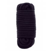 Черная веревка для связывания BONDX LOVE ROPE - 10 м. - Dream Toys - купить с доставкой в Нижнекамске