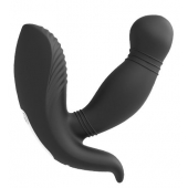 Черный вибромассажер простаты PROSTATE HERO - Dream Toys - в Нижнекамске купить с доставкой