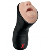 Мастурбатор-ротик Deep Throat Vibrating Stroker - Pipedream - в Нижнекамске купить с доставкой