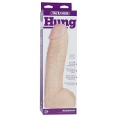 Огромная насадка-реалистик Vac-U-Lock Realistic Hung - 31,7 см. - Doc Johnson - купить с доставкой в Нижнекамске