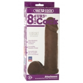 Насадка-реалистик Vac-U-Lock 8  ULTRASKYN Cock - 20,6 см. - Doc Johnson - купить с доставкой в Нижнекамске