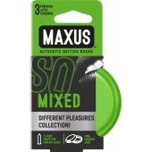 Презервативы в железном кейсе MAXUS Mixed - 3 шт. - Maxus - купить с доставкой в Нижнекамске