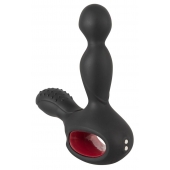 Черный вибромассажер простаты с нагревом и ротацией Prostate Plug - 14,5 см. - Orion - в Нижнекамске купить с доставкой