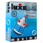 Презерватив LUXE Maxima  Глубинная бомба  - 1 шт. - Luxe - купить с доставкой в Нижнекамске