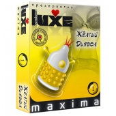 Презерватив LUXE Maxima  Желтый дьявол  - 1 шт. - Luxe - купить с доставкой в Нижнекамске
