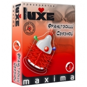 Презерватив LUXE Maxima  Французский связной  - 1 шт. - Luxe - купить с доставкой в Нижнекамске