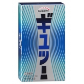 Презервативы Sagami 6 FIT V с волнообразной текстурой - 12 шт. - Sagami - купить с доставкой в Нижнекамске