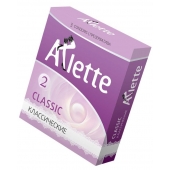 Классические презервативы Arlette Classic - 3 шт. - Arlette - купить с доставкой в Нижнекамске