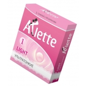 Ультратонкие презервативы Arlette Light - 3 шт. - Arlette - купить с доставкой в Нижнекамске