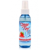 Очищающий спрей для игрушек CLEAR TOY Strawberry - 100 мл. - Биоритм - купить с доставкой в Нижнекамске