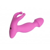 Розовый стимулятор простаты с усиками - 15 см. - 4sexdreaM - в Нижнекамске купить с доставкой
