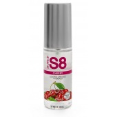 Смазка на водной основе S8 Flavored Lube со вкусом вишни - 50 мл. - Stimul8 - купить с доставкой в Нижнекамске