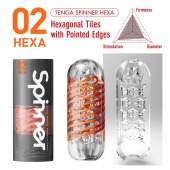 Мастурбатор SPINNER Hexa - Tenga - в Нижнекамске купить с доставкой