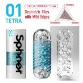 Мастурбатор SPINNER Tetra - Tenga - в Нижнекамске купить с доставкой