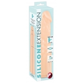 Телесная насадка-удлинитель Silicone Extension - 19 см. - Orion - в Нижнекамске купить с доставкой
