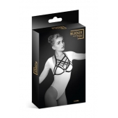 Черная упряжь на грудь Clara - Bijoux Pour Toi - купить с доставкой в Нижнекамске