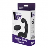 Черный вибромассажер простаты REMOTE BOOTY PLEASER - Dream Toys - в Нижнекамске купить с доставкой