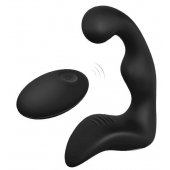 Черный вибромассажер простаты REMOTE BOOTY PLEASER - Dream Toys - в Нижнекамске купить с доставкой