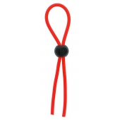 Красное эрекционное лассо с одной бусиной-утяжкой STRETCHY THIN LASSO - Dream Toys - в Нижнекамске купить с доставкой