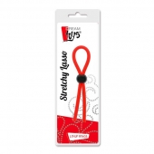 Красное эрекционное лассо с одной бусинкой-утяжкой STRETCHY THICK LASSO - Dream Toys - в Нижнекамске купить с доставкой