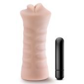Телесный мастурбатор-ротик Angie - Blush Novelties - в Нижнекамске купить с доставкой