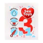 Гель-лубрикант на водной основе Sex Toys - 4 гр. - Биоритм - купить с доставкой в Нижнекамске