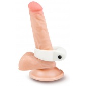 Белое кольцо на член с вибрацией - Brazzers - в Нижнекамске купить с доставкой