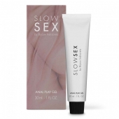 Лубрикант на водной основе Slow Sex Anal Play Gel - 30 мл. - Bijoux Indiscrets - купить с доставкой в Нижнекамске