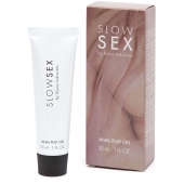 Лубрикант на водной основе Slow Sex Anal Play Gel - 30 мл. - Bijoux Indiscrets - купить с доставкой в Нижнекамске