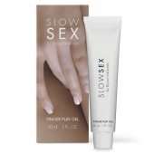 Гель для мастурбации с ароматом кокоса Slow Sex Finger Play Gel - 30 мл. - Bijoux Indiscrets - купить с доставкой в Нижнекамске