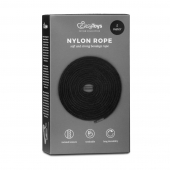 Черная веревка для бондажа Easytoys Bondage Rope - 5 м. - Easy toys - купить с доставкой в Нижнекамске
