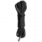 Черная веревка для бондажа Easytoys Bondage Rope - 5 м. - Easy toys - купить с доставкой в Нижнекамске