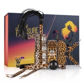 Леопардовый эротический набор Wicked Wildcat - Secret Pleasure Chest - купить с доставкой в Нижнекамске