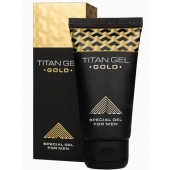 Гель для увеличения члена Titan Gel Gold Tantra - 50 мл. - Titan - купить с доставкой в Нижнекамске