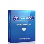 Гладкие презервативы Torex  Классические  - 3 шт. - Torex - купить с доставкой в Нижнекамске