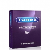 Презервативы Torex  Ультратонкие  - 3 шт. - Torex - купить с доставкой в Нижнекамске
