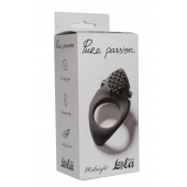 Черное эрекционное виброкольцо Pure Passion Midnight - Lola Games - в Нижнекамске купить с доставкой