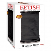 Черная веревка для связывания Bondage Rope - 60,9 м. - Pipedream - купить с доставкой в Нижнекамске