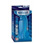Синяя вакуумная помпа MENZSTUFF PENIS ENLARGER - Dream Toys - в Нижнекамске купить с доставкой