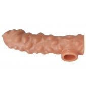Насадка на фаллос с крупными бугорками EXTREME SLEEVE - 15,6 см. - KOKOS - в Нижнекамске купить с доставкой
