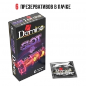 Ароматизированные презервативы DOMINO  Фруктовый слот  - 6 шт. - Domino - купить с доставкой в Нижнекамске