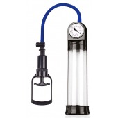 Прозрачная вакуумная помпа Sex Expert с манометром - Sex Expert - в Нижнекамске купить с доставкой